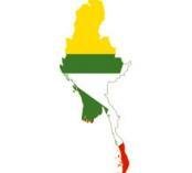 Myanmar map