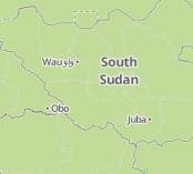 Map of South Sudan